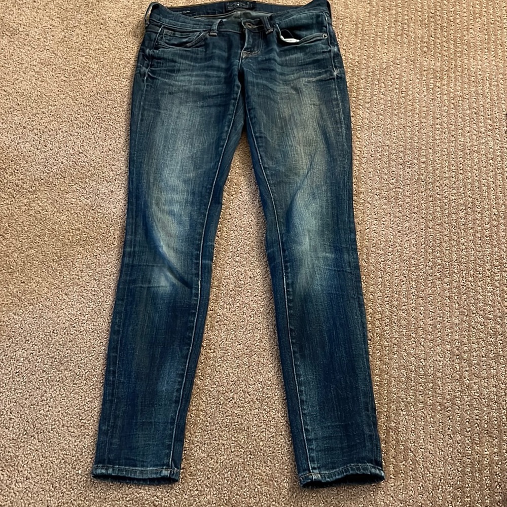 Lucky Brand Charlie Low Rise Skinny Ankle Jeans